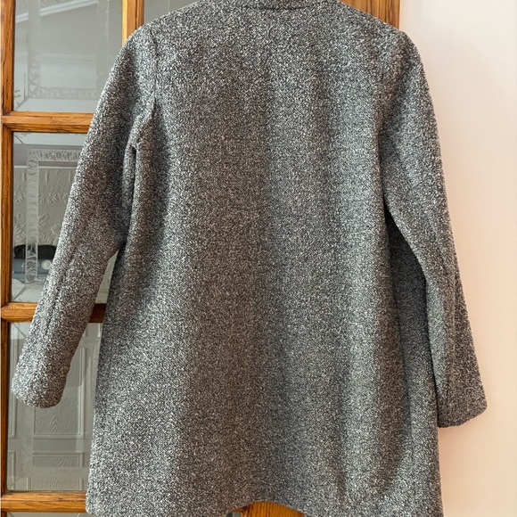 Women’s Gray Blend Coat - Picture 3 of 3